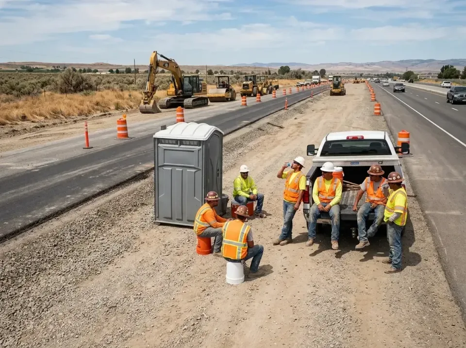 highway-road-construction-crew-007 — frequently asked questions, Porta Potty and Restroom Rentals in Pepperdine University,…